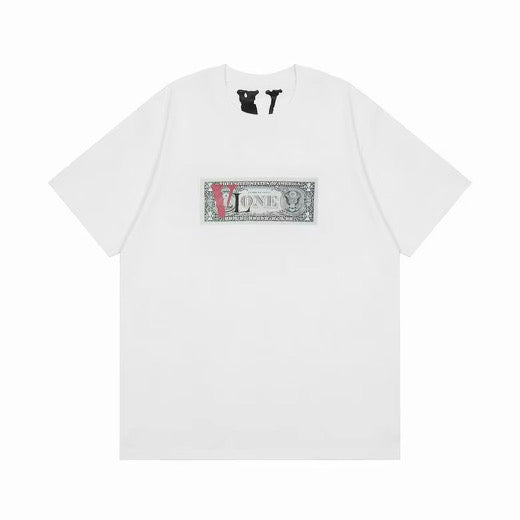 V money t shirt white