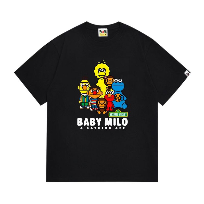 Ape baby milo t shirt black