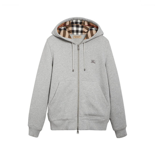 Brbry double zip hoodie grey