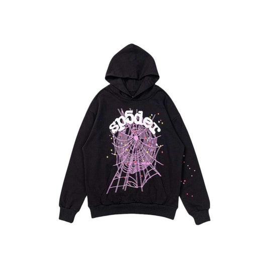 Hoodie Black And Purple