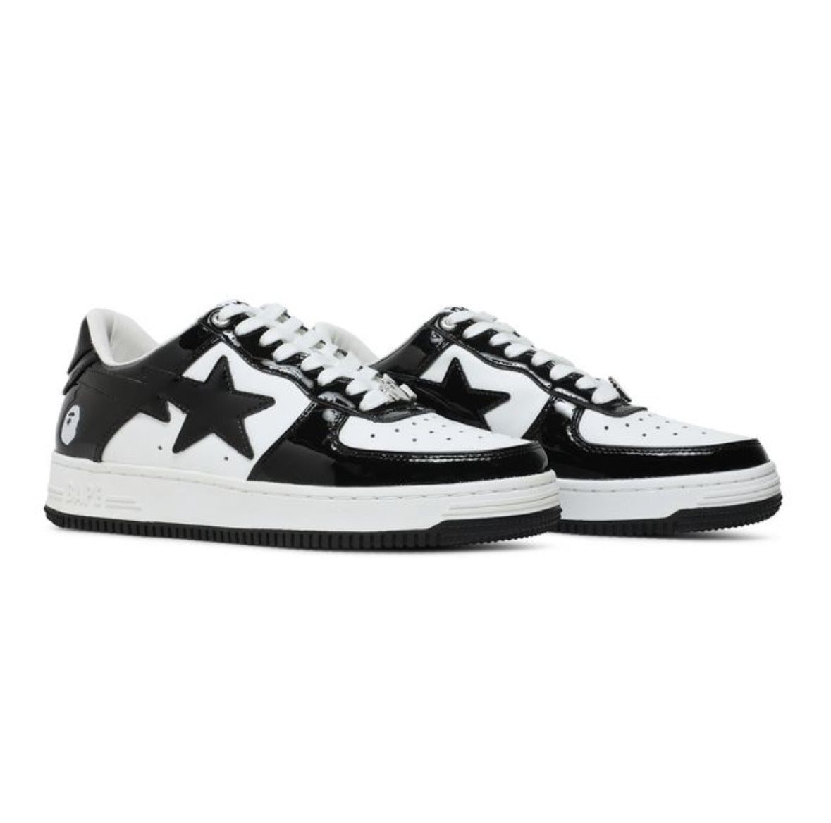 Ape shoes black and white