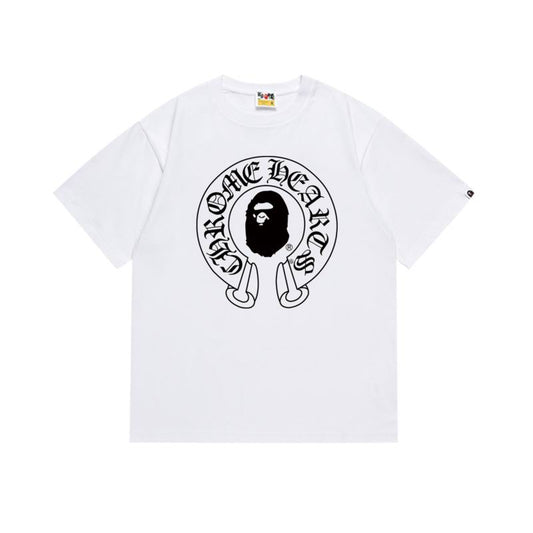 Ape x chrome t shirt white