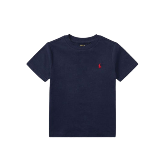 Ralph T shirt dark blue red logo