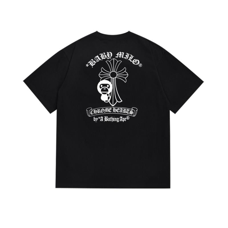 Ape x chrome t shirt black