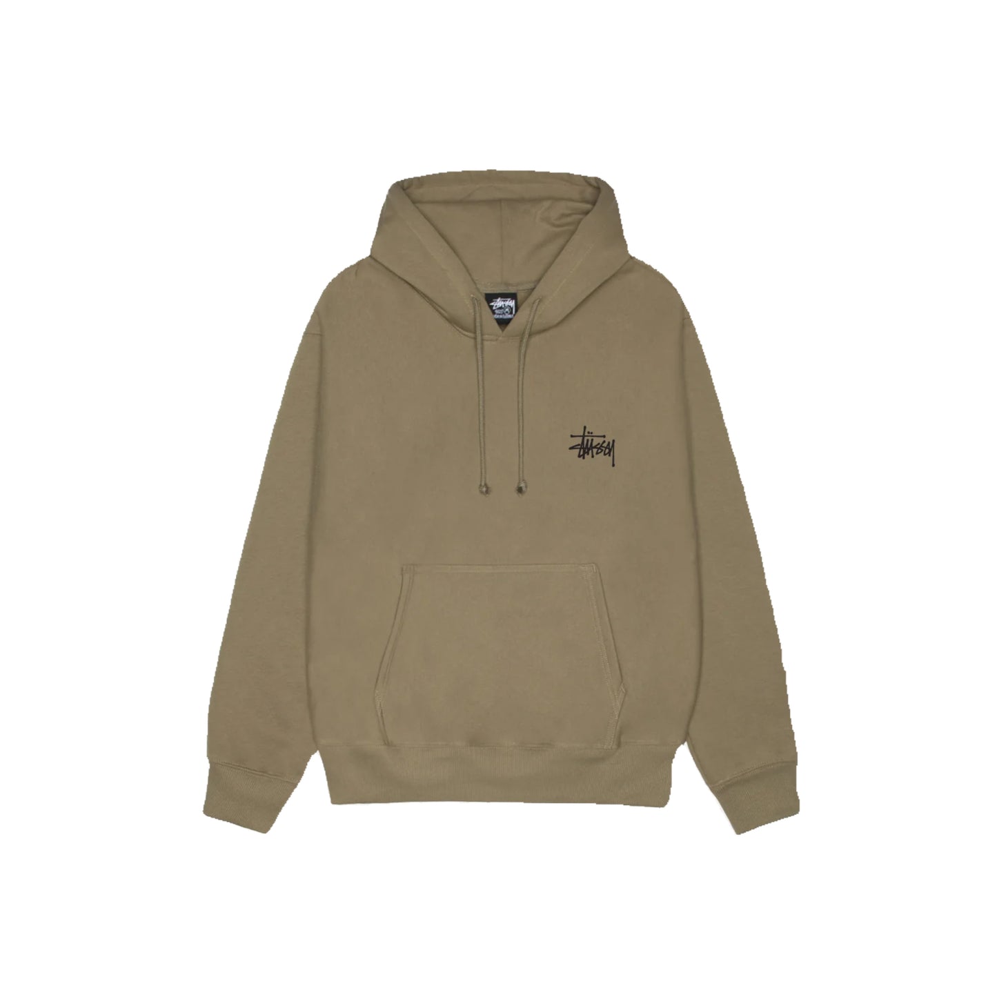 $tusy box logo hoodie brown