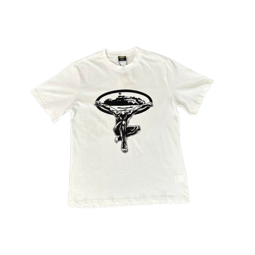 crtz Alcatraz statue t shirt white