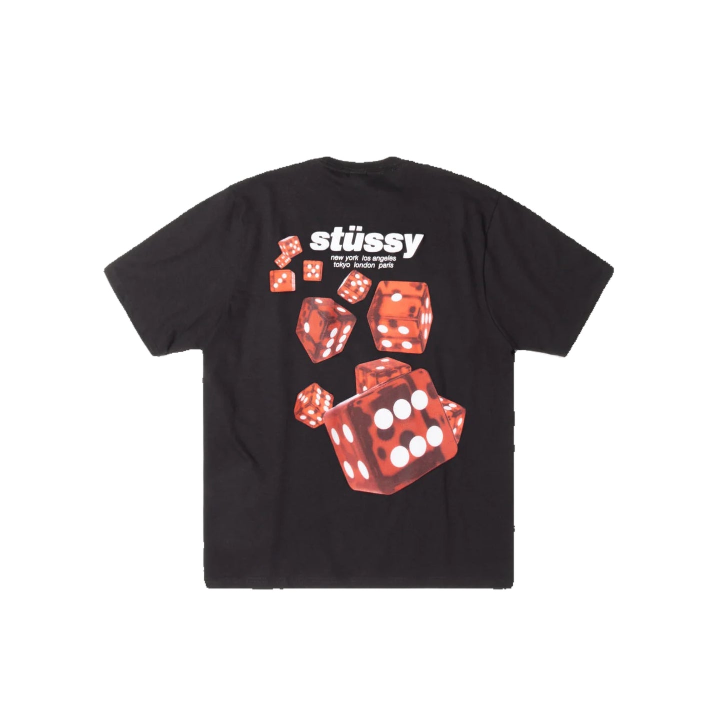 $tusy red cubes T Shirt black