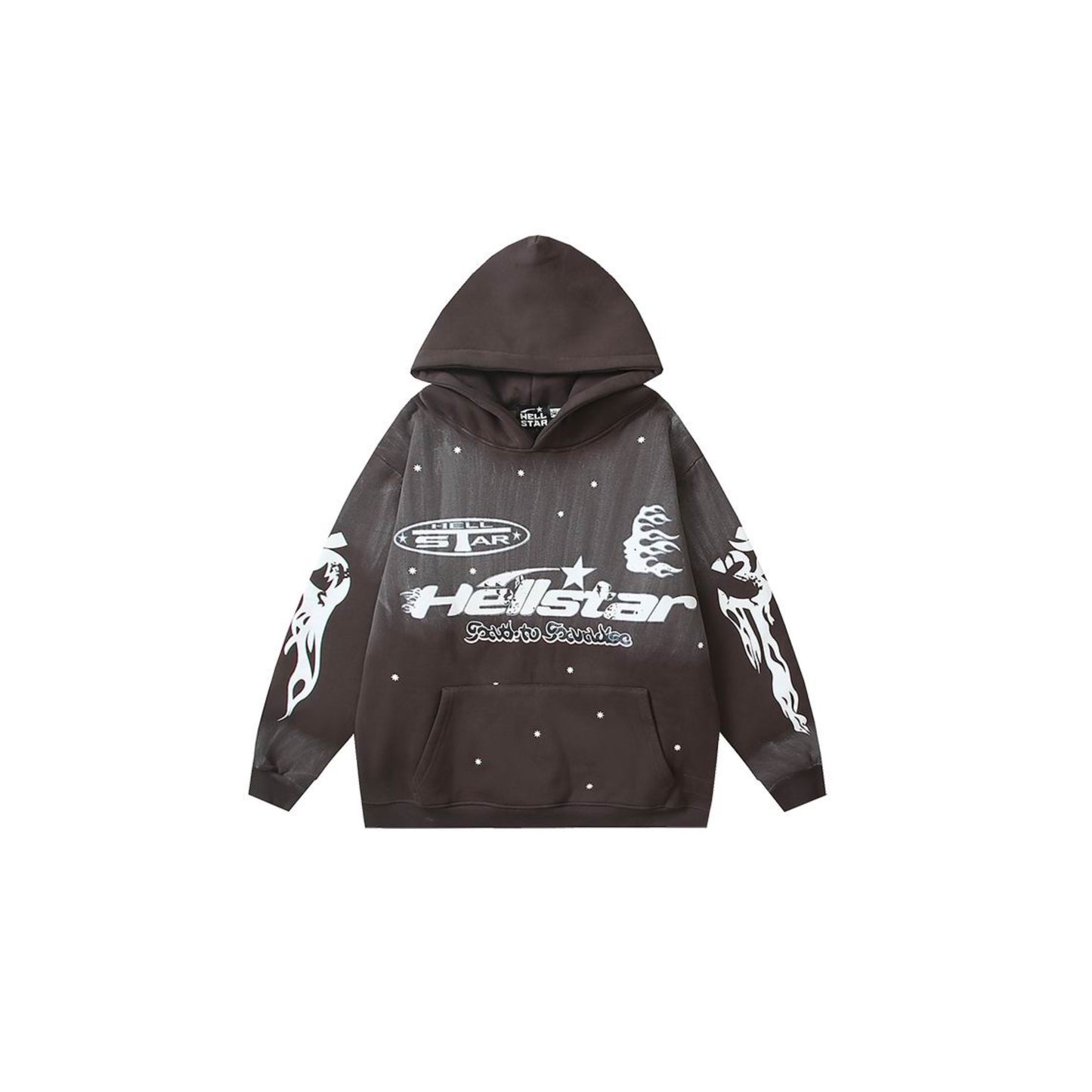 H Star Hoodie brown