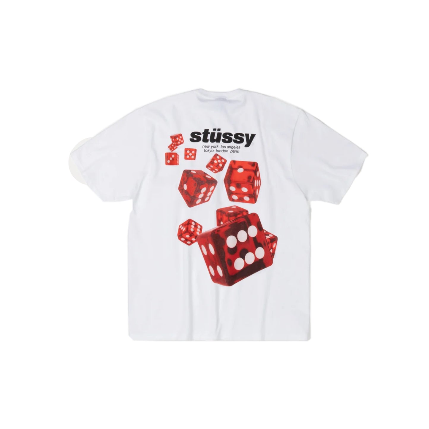 $tusy red cubes T Shirt white