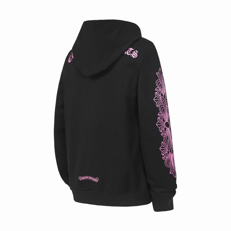 Ch hoodie black and pink
