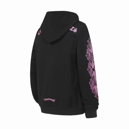 Ch hoodie black and pink