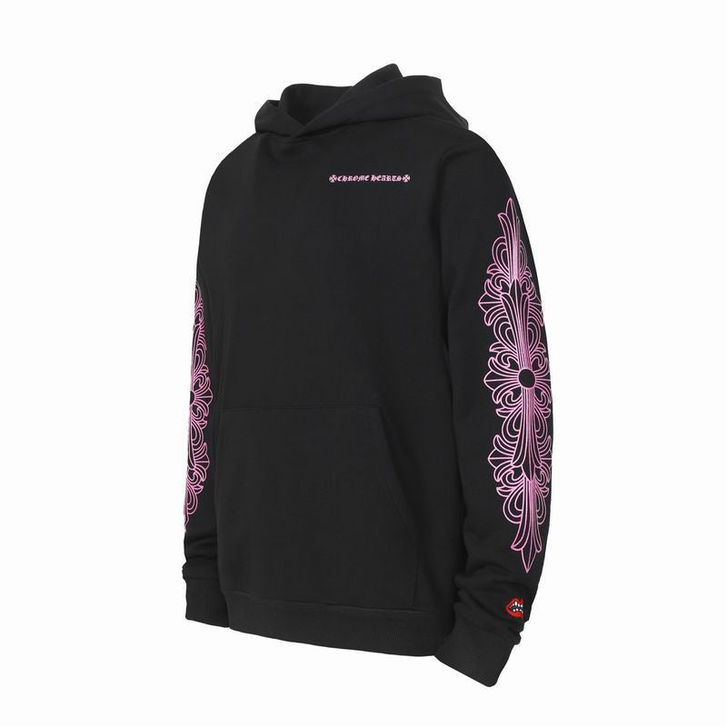 Ch hoodie black and pink