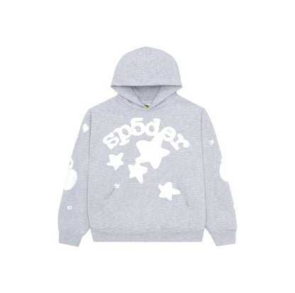 Hoodie stars grey