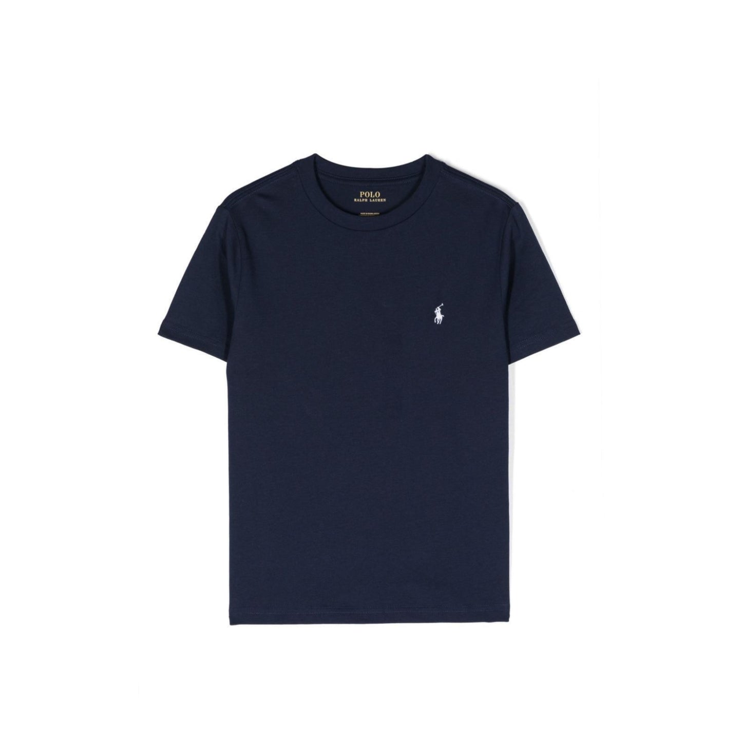 Ralph T shirt dark blue white logo