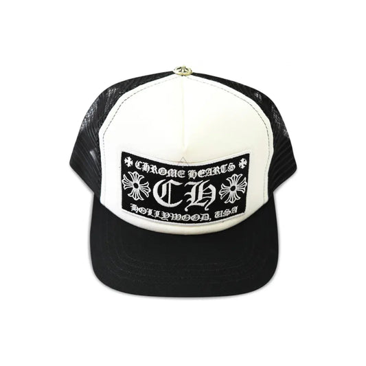 CH cap black and white
