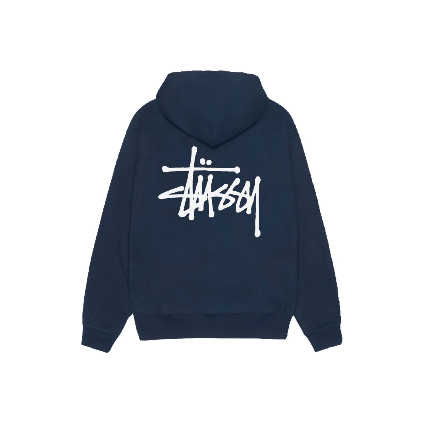 $tusy box logo hoodie dark blue