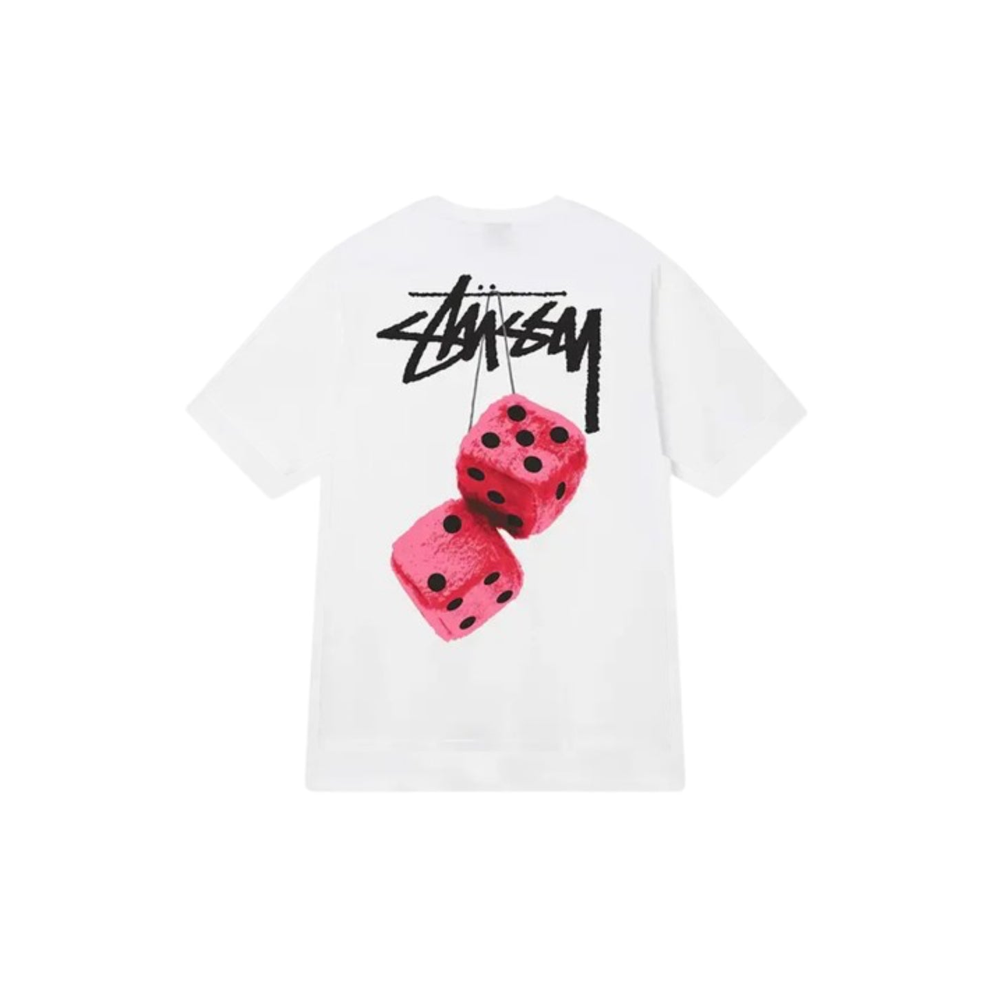 $tusy pink cubes T Shirt white