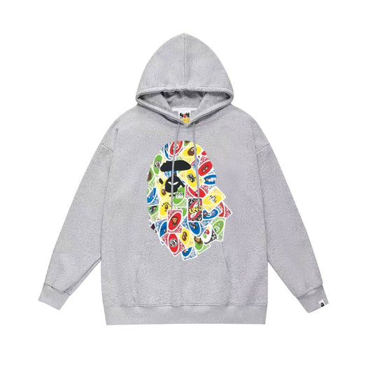 Ape uno hoodie grey