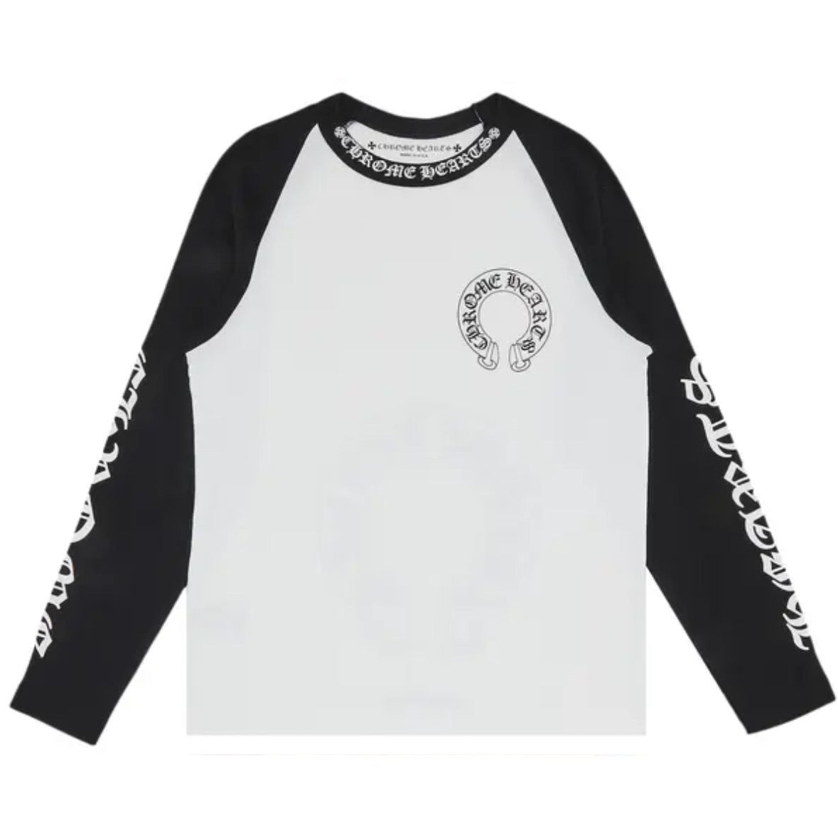 Ch long sleeve black and white