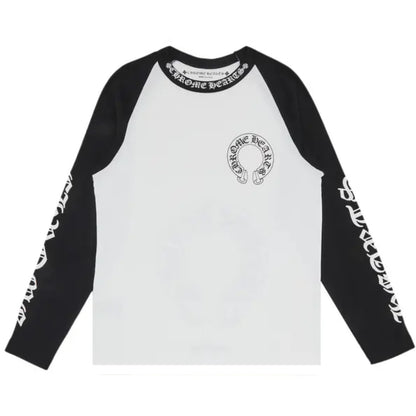 Ch long sleeve black and white