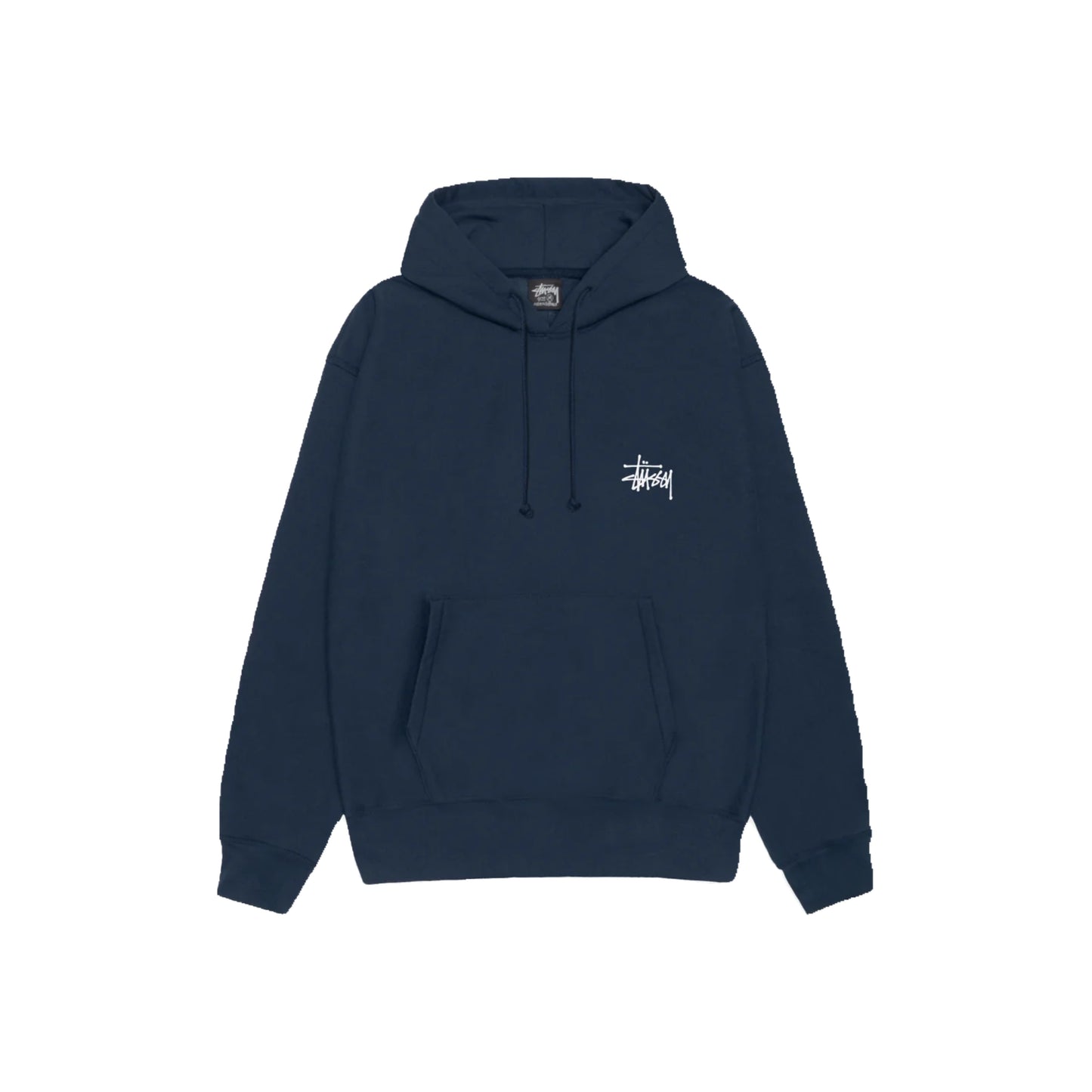 $tusy box logo hoodie dark blue
