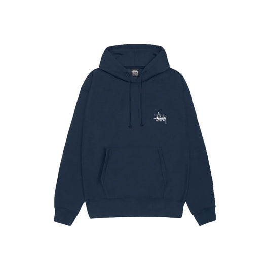 $tusy box logo hoodie dark blue