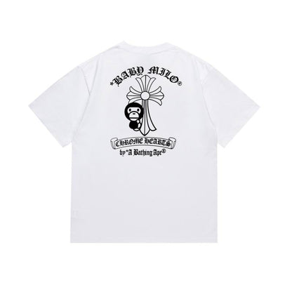 Ape x chrome t shirt white