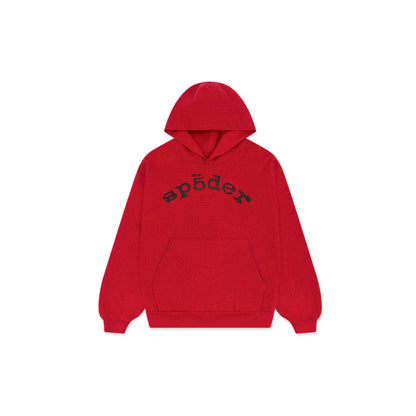 Hoodie red glitter