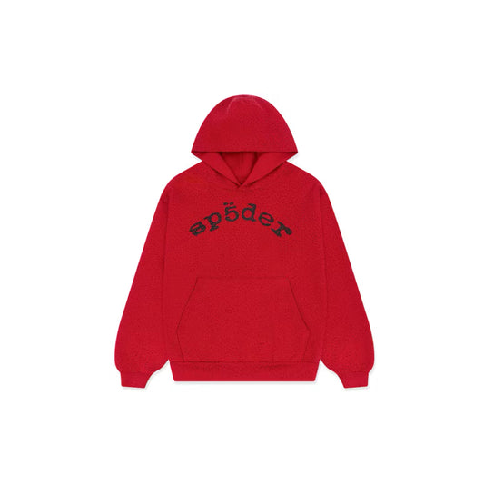 Hoodie red glitter