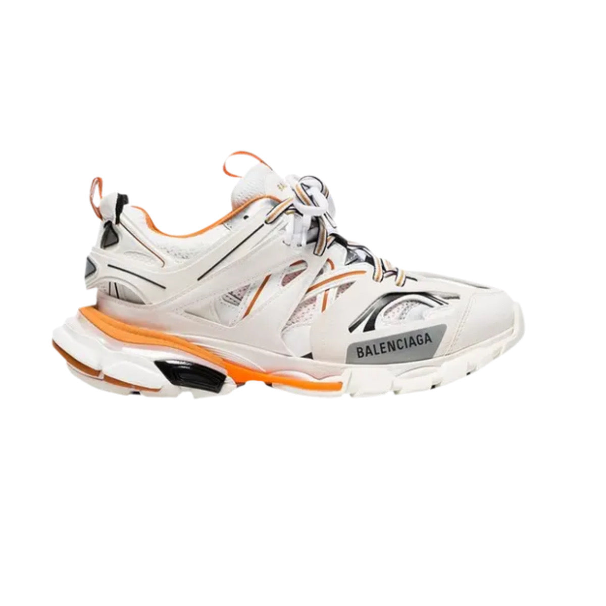 Tracks white and orange