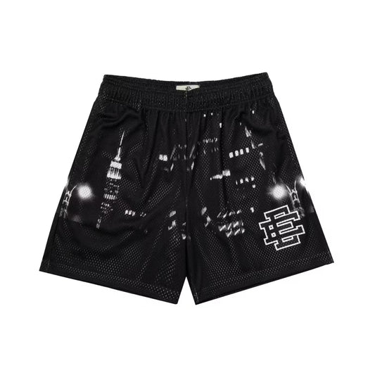 EE shorts black city