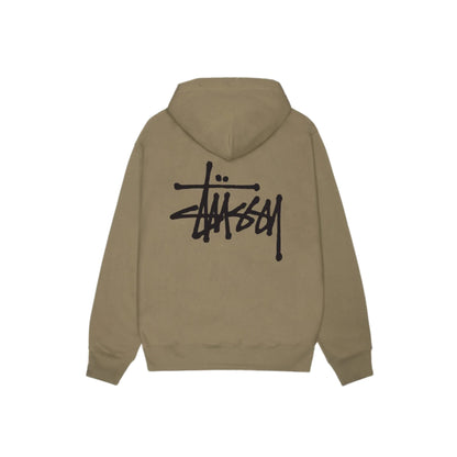 $tusy box logo hoodie brown
