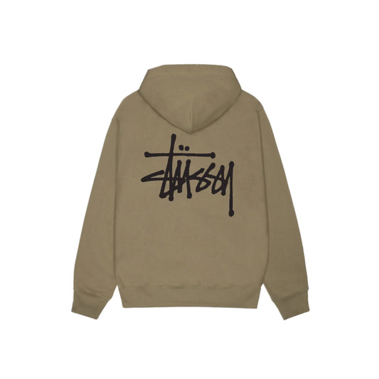 $tusy box logo hoodie brown