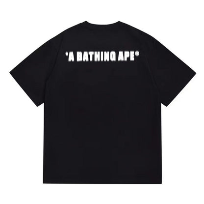 Ape logo t shirt black