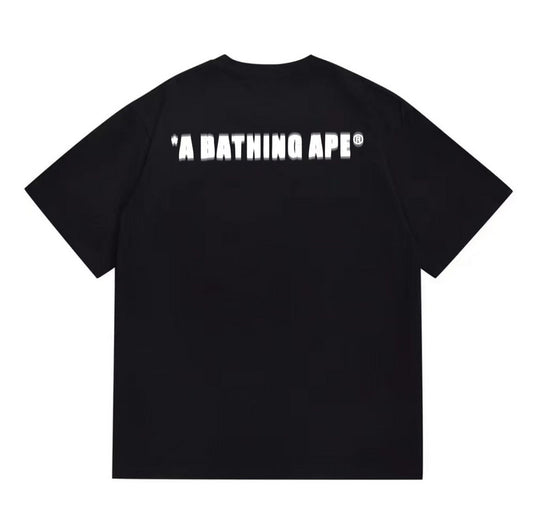 Ape logo t shirt black