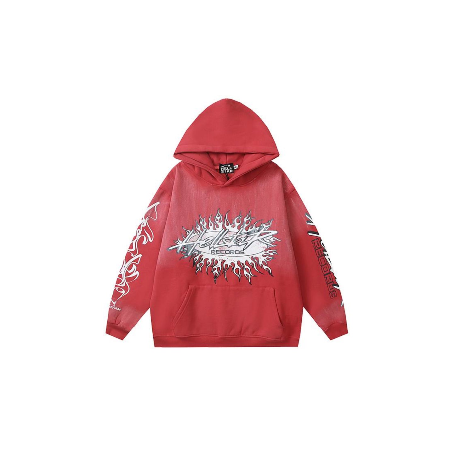 H Star Hoodie red