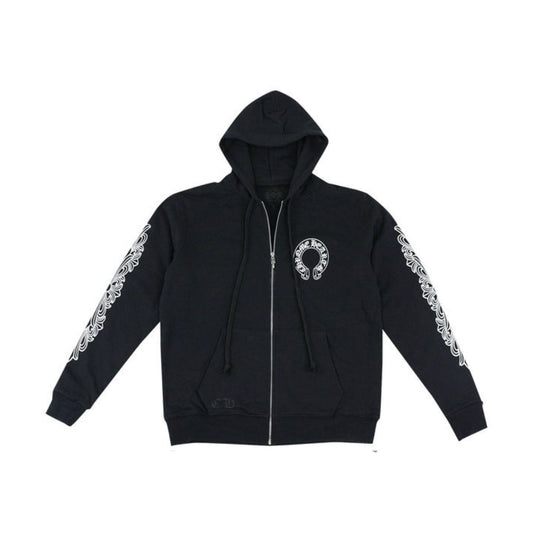 CH zip hoodie black