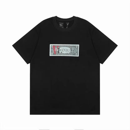 V money t shirt black
