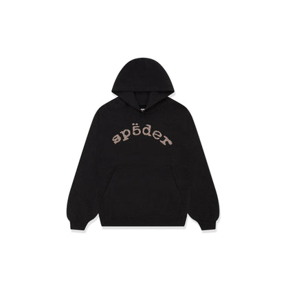 Hoodie black glitter