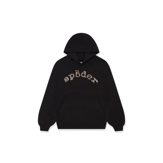 Hoodie black glitter