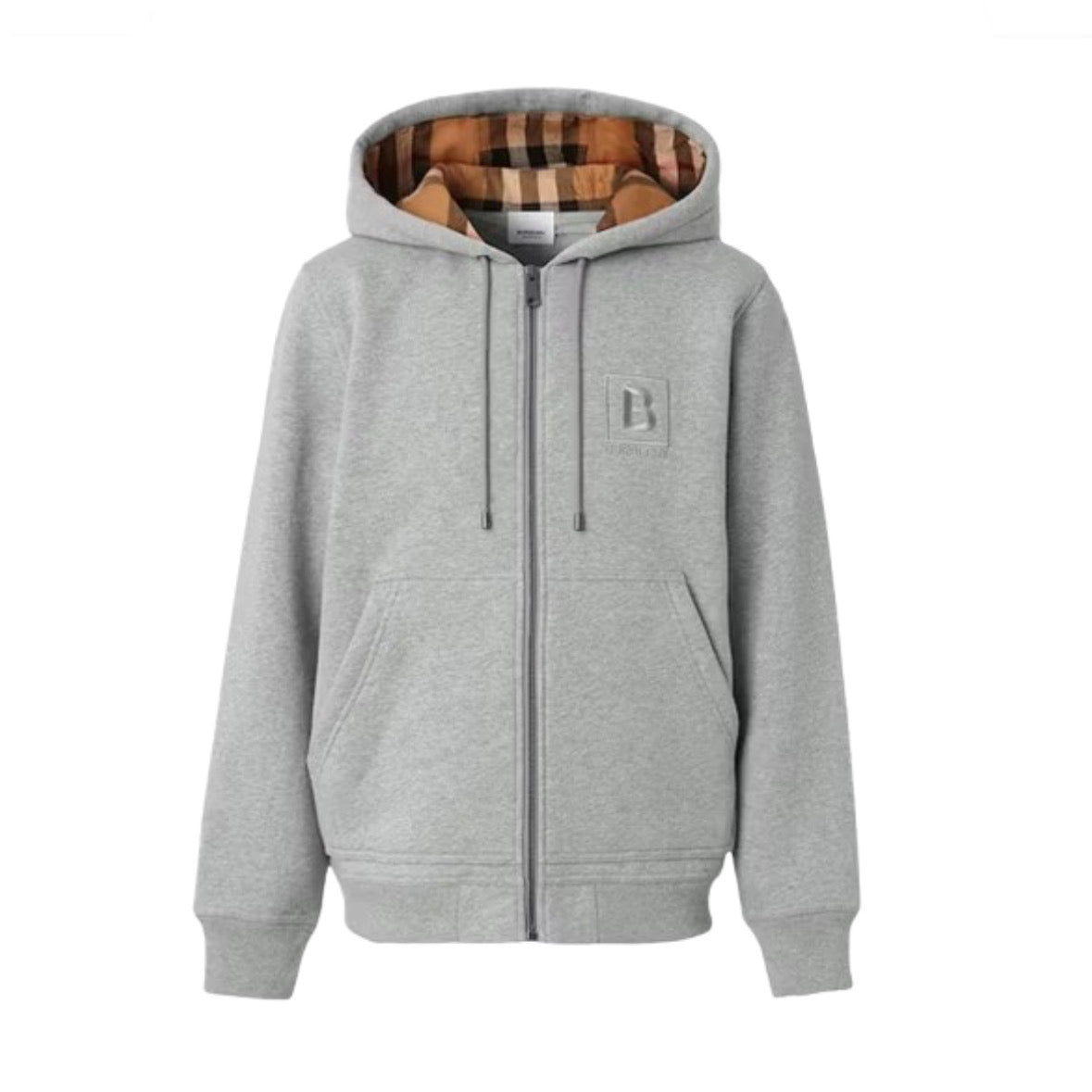 Brbry hoodie grey