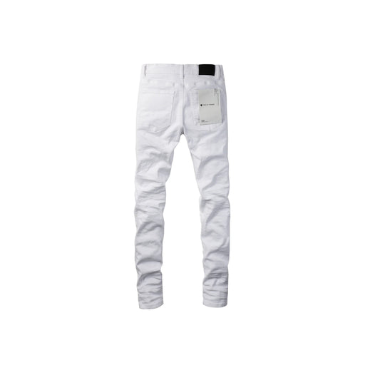Prple jeans white