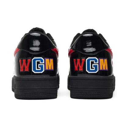 Ape shoes black and red