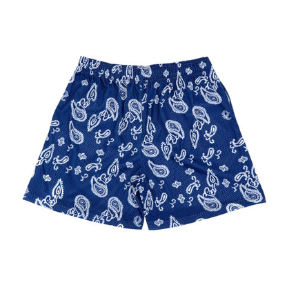 EE shorts blue bandana