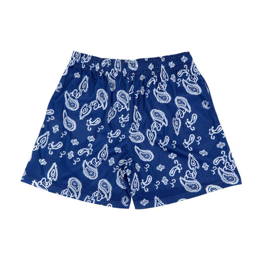 EE shorts blue bandana