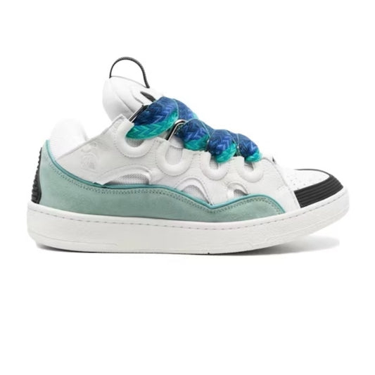 Shoes white and blue