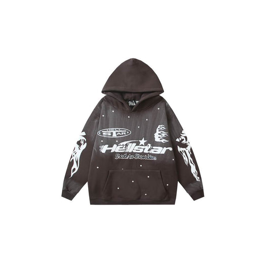H Star Hoodie brown