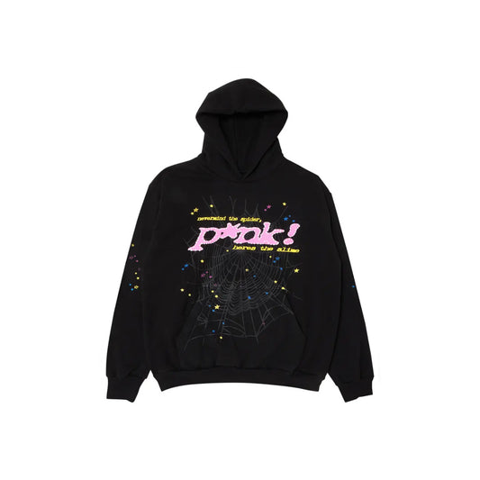 Hoodie Black And Pink